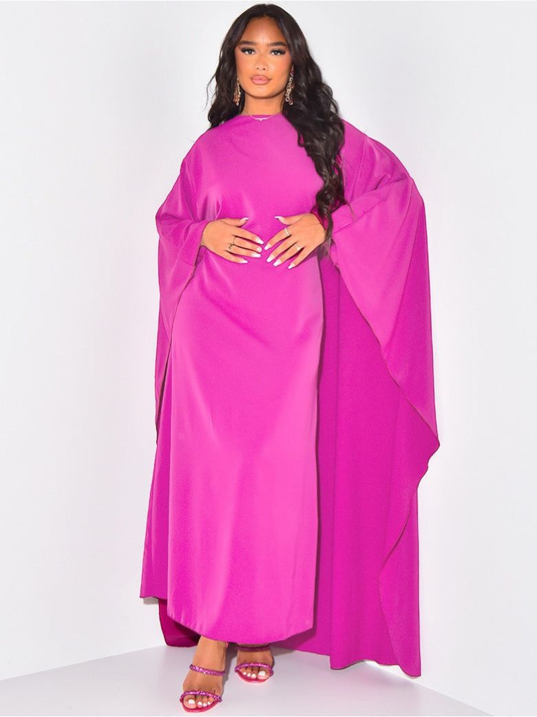 Robe élégante avec manches chauve-souris - Tendance et fluide - Projet Paris