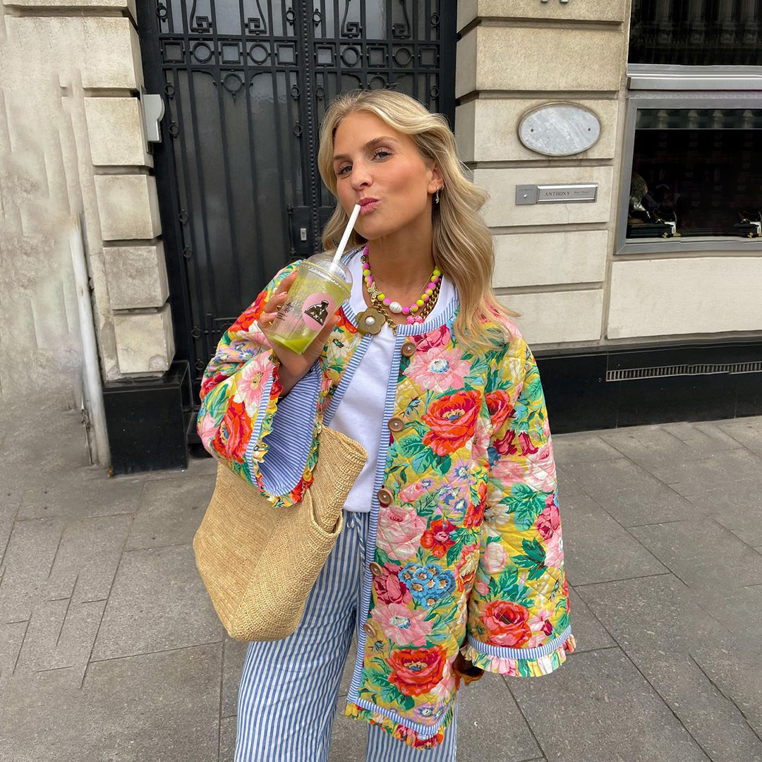 Hope - manteau d'été à fleurs