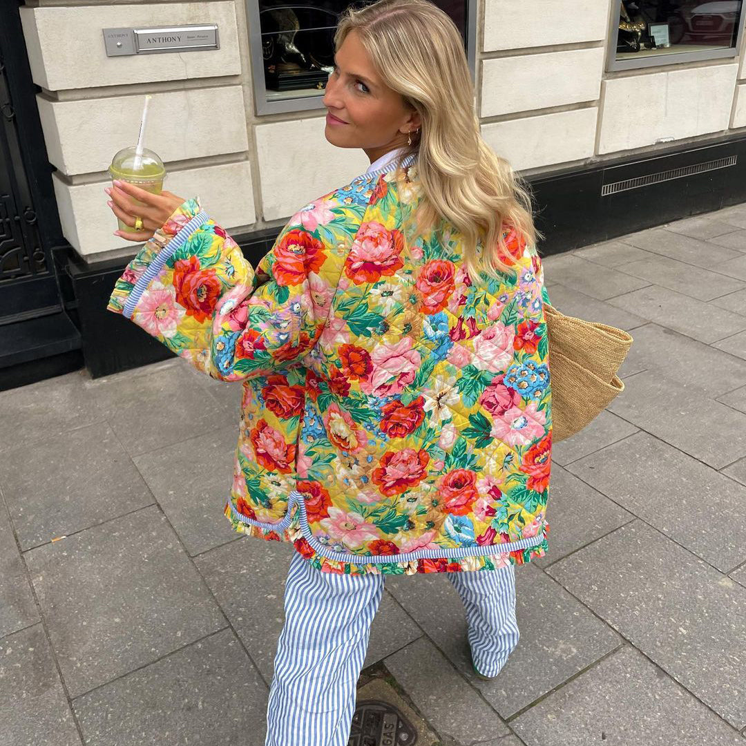 Hope - manteau d'été à fleurs
