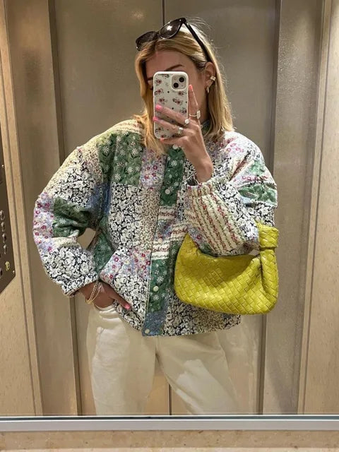 Amanda - manteau d'été imprimé streetwear
