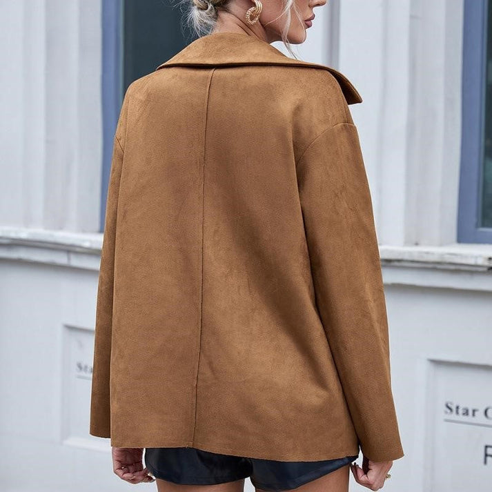 Fini | Veste en Cuir Femme Élégante à Boutons