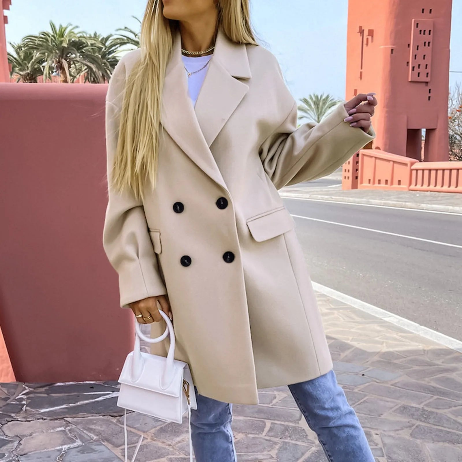 Alison - trench-coat élégant à mi-mollet