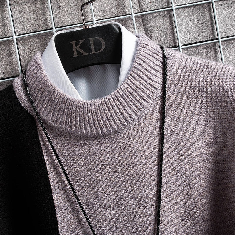 Felix Patchwork Pullover - Pull chaud et à la mode