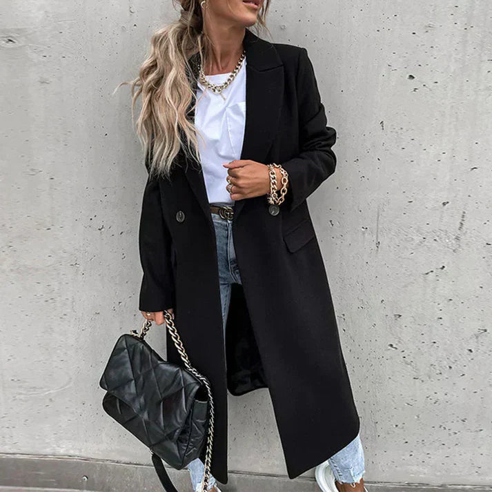 Adriana - veste à carreaux en tweed de luxe
