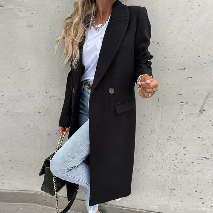Adriana - veste à carreaux en tweed de luxe
