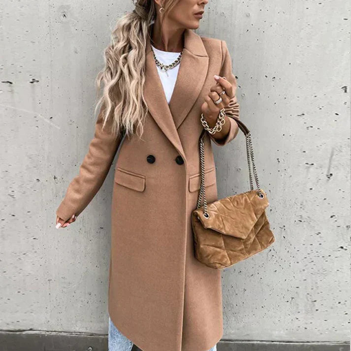 Adriana - veste à carreaux en tweed de luxe
