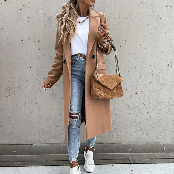 Adriana - veste à carreaux en tweed de luxe