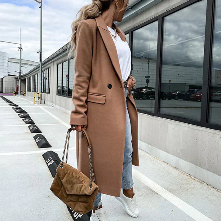 Adriana - veste à carreaux en tweed de luxe