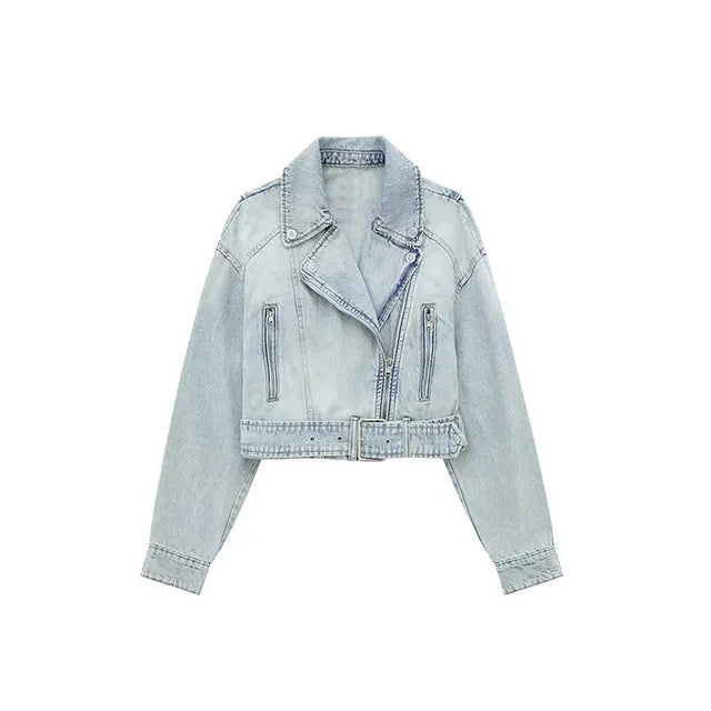 Adriana - Veste Panier Denim Chic
