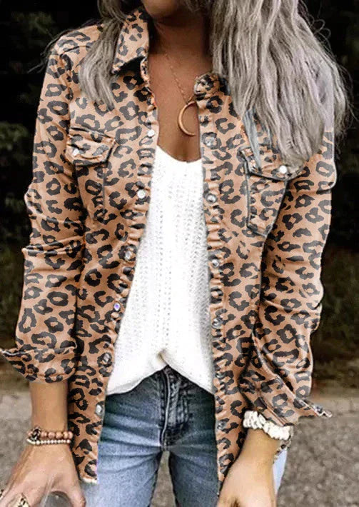 Nova - veste souple en denim décontractée