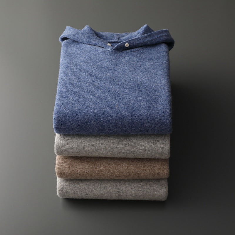 Armand - Sweat à Capuche en Laine Mérinos