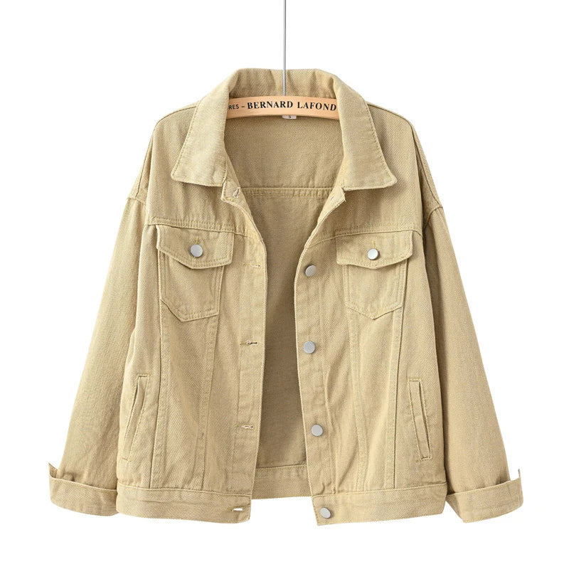 Chelsea - veste en jean vintage décontractée