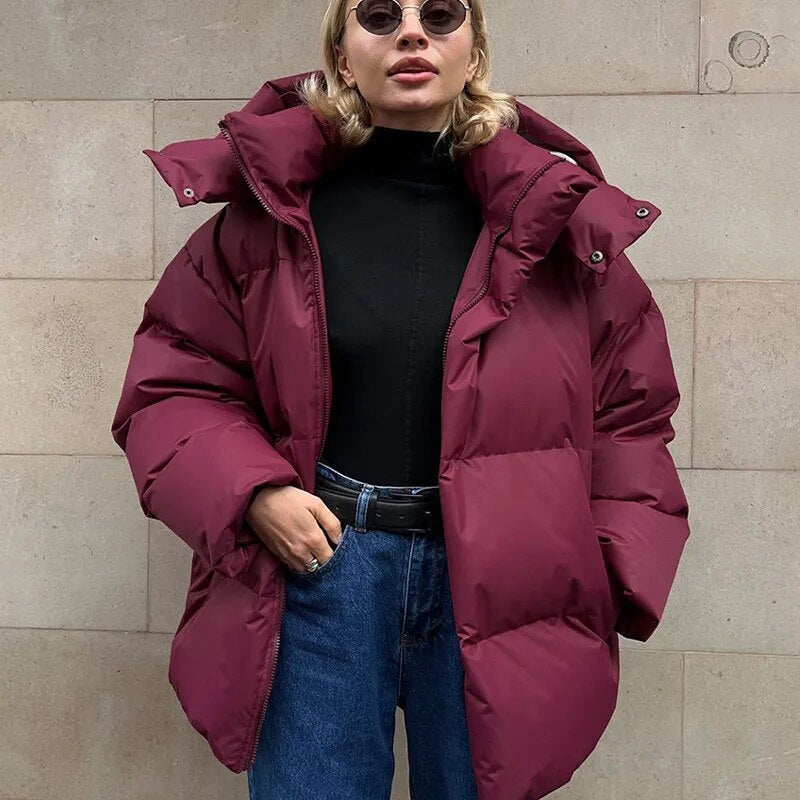 Arabella - Veste oversize élégante avec capuche
