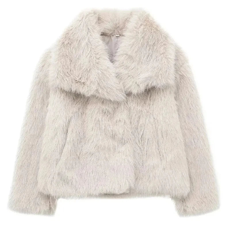 Emiliana - Manteau de fourrure streetwear stylé