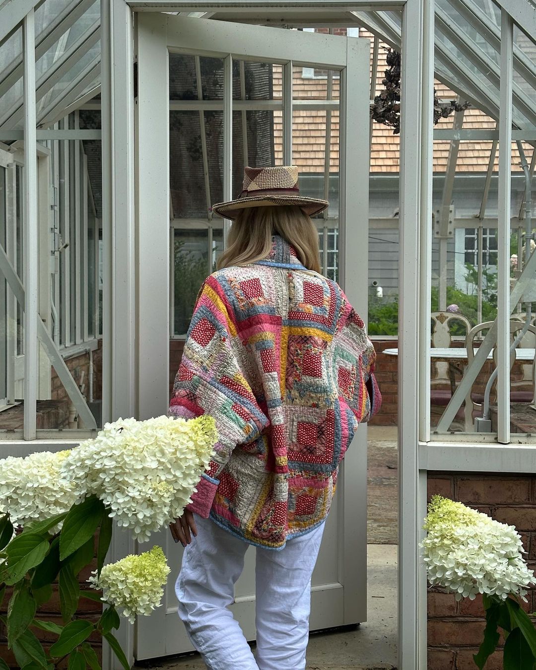 Beatriz - veste matelassée en patchwork décontractée