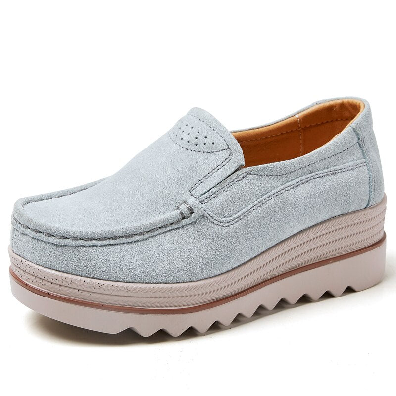 Élodie - mocassins à semelle haute