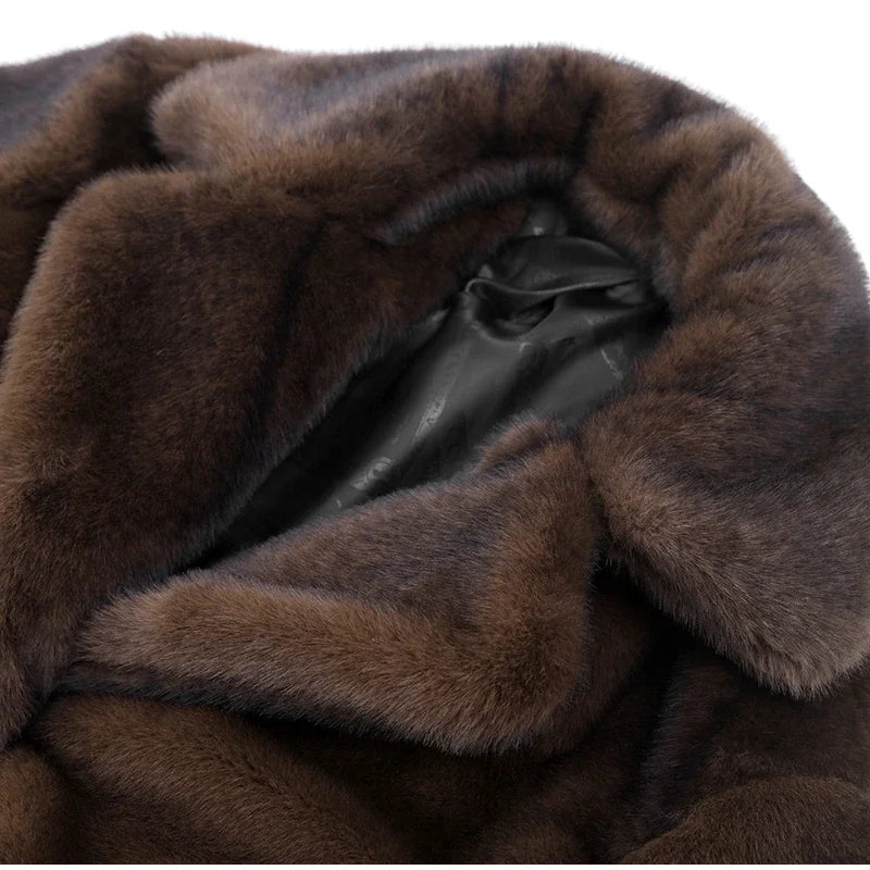 Tammy - Trench-coat d'hiver duveteux
