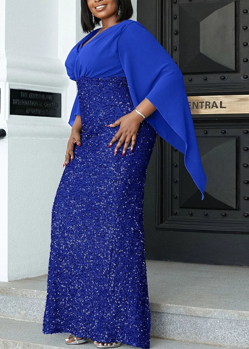 Robe midi élégante - Grande taille - Projet Paris - Parfaite pour les banquets - Confort chic