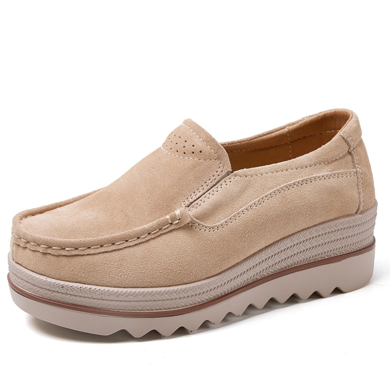 Élodie - mocassins à semelle haute