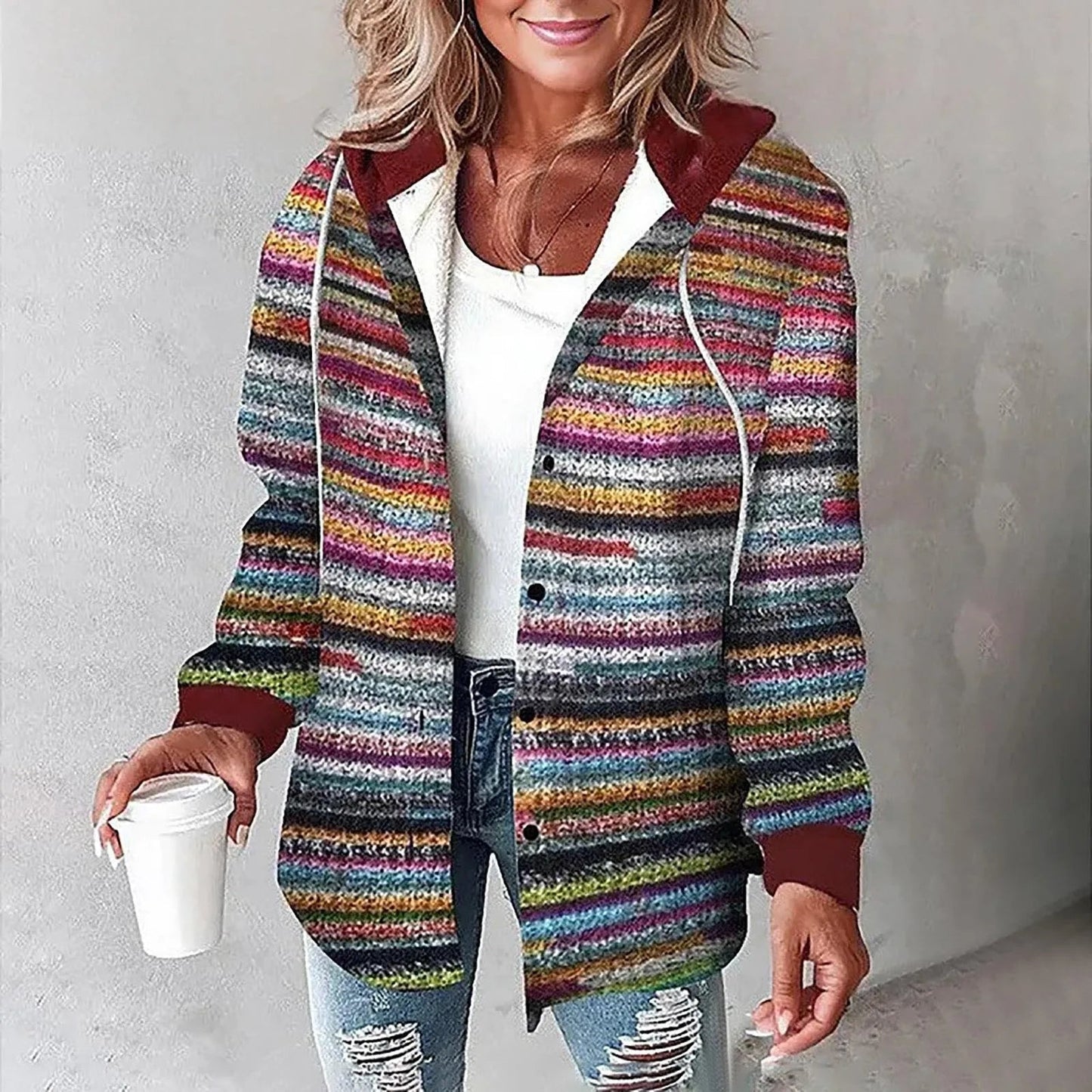 Veste chaude pour l'automne