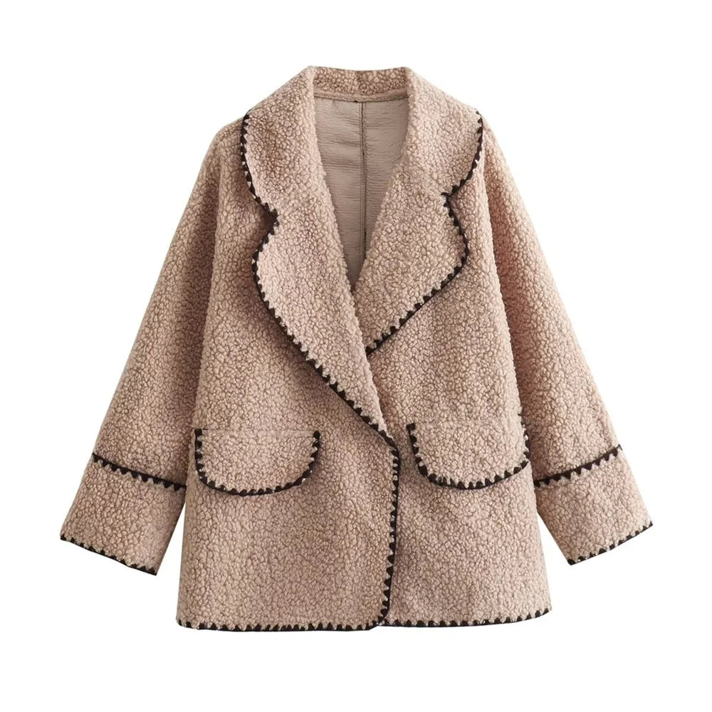 Kahlani - Manteau d'hiver élégant avec col