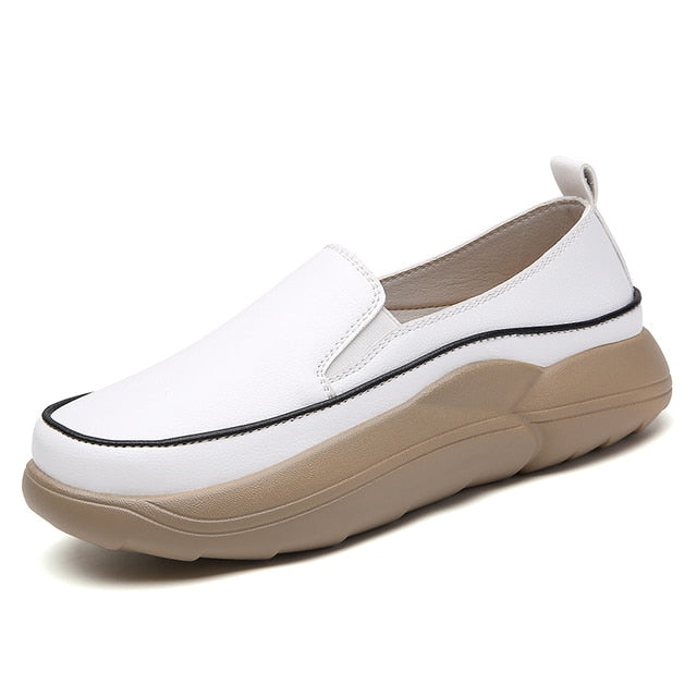 Véronique - Comfort instappers met chunky zool