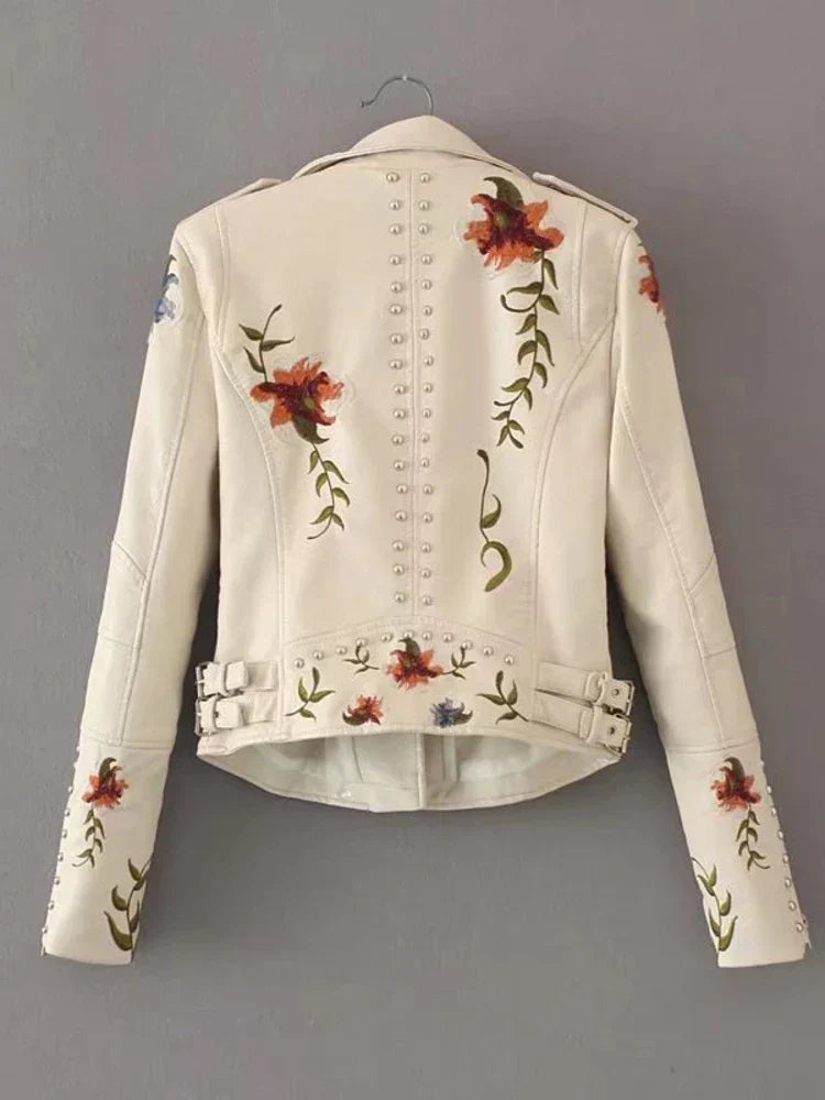 Syndra - élégante veste streetwear brodée