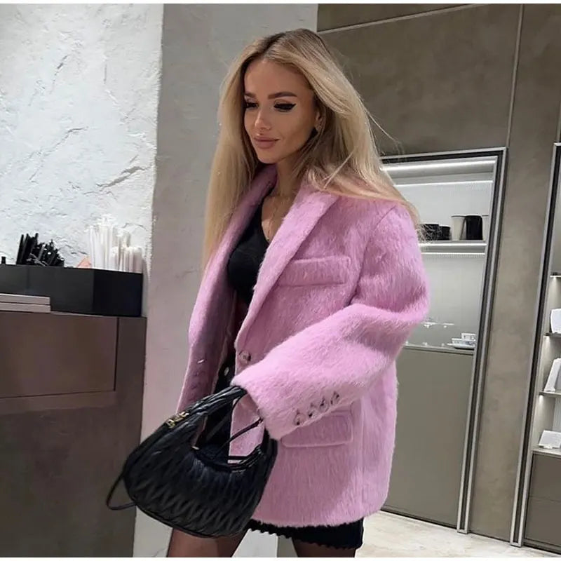Jordyn - manteau d'hiver en peluche