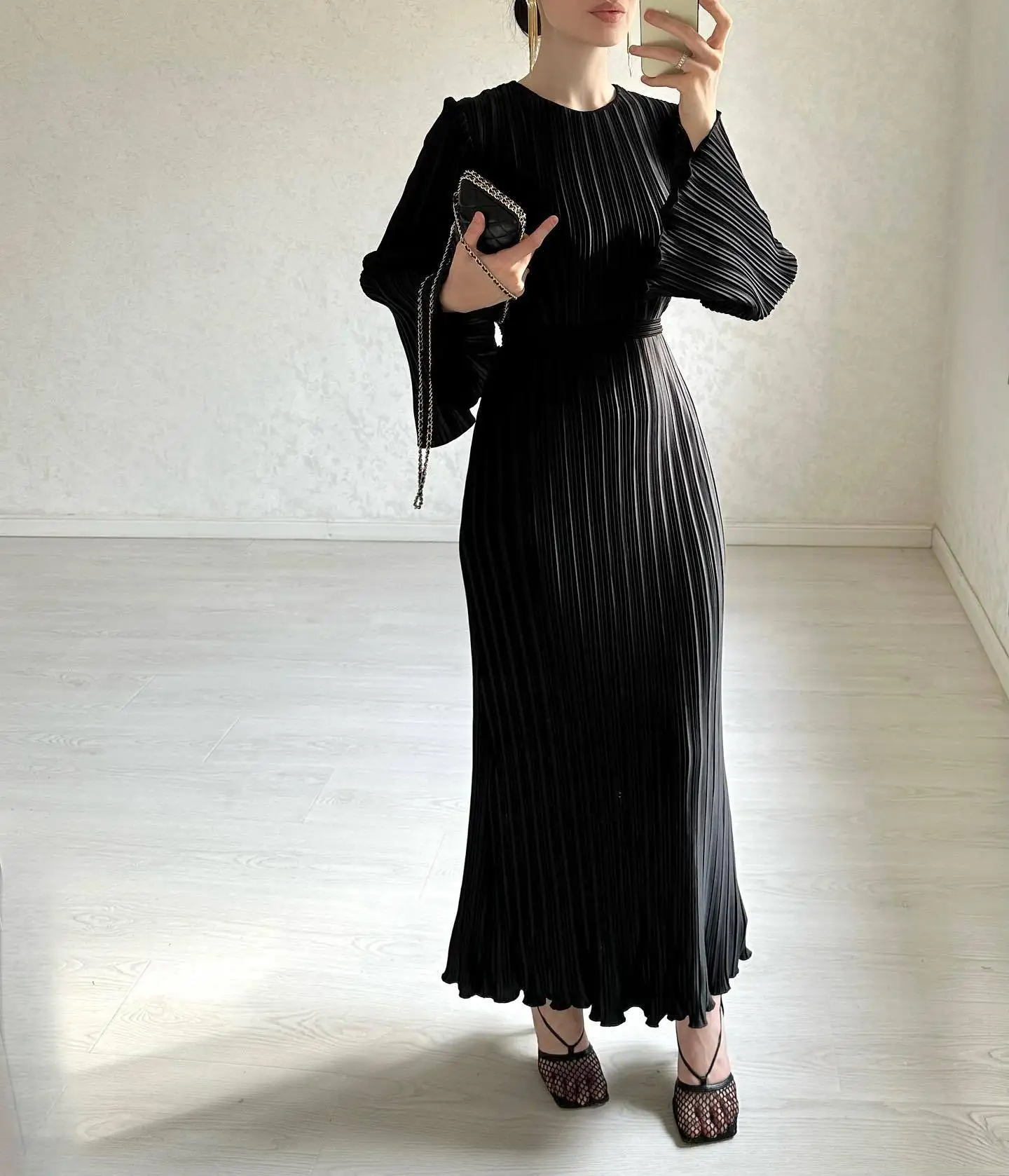 Robe maxi élégante avec volants - Projet Paris - Élégante, Confortable