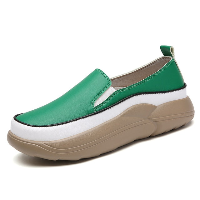 Véronique - Comfort instappers met chunky zool