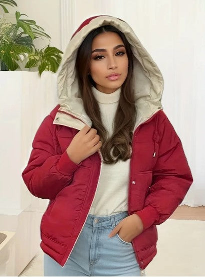 Manteau d'hiver matelassé classique pour femmes