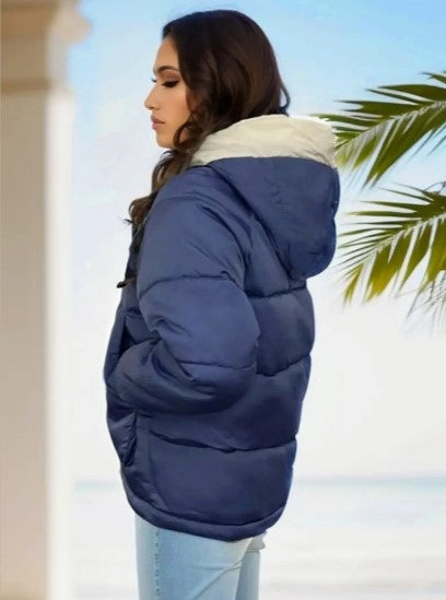 Manteau d'hiver matelassé classique pour femmes