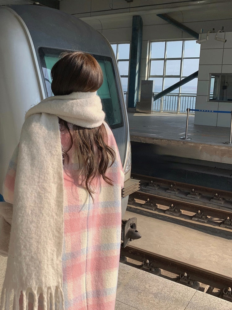 Manteau d'hiver en laine Fleur - Un design élégant