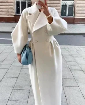 Ruthie – Élégant manteau d'hiver réversible