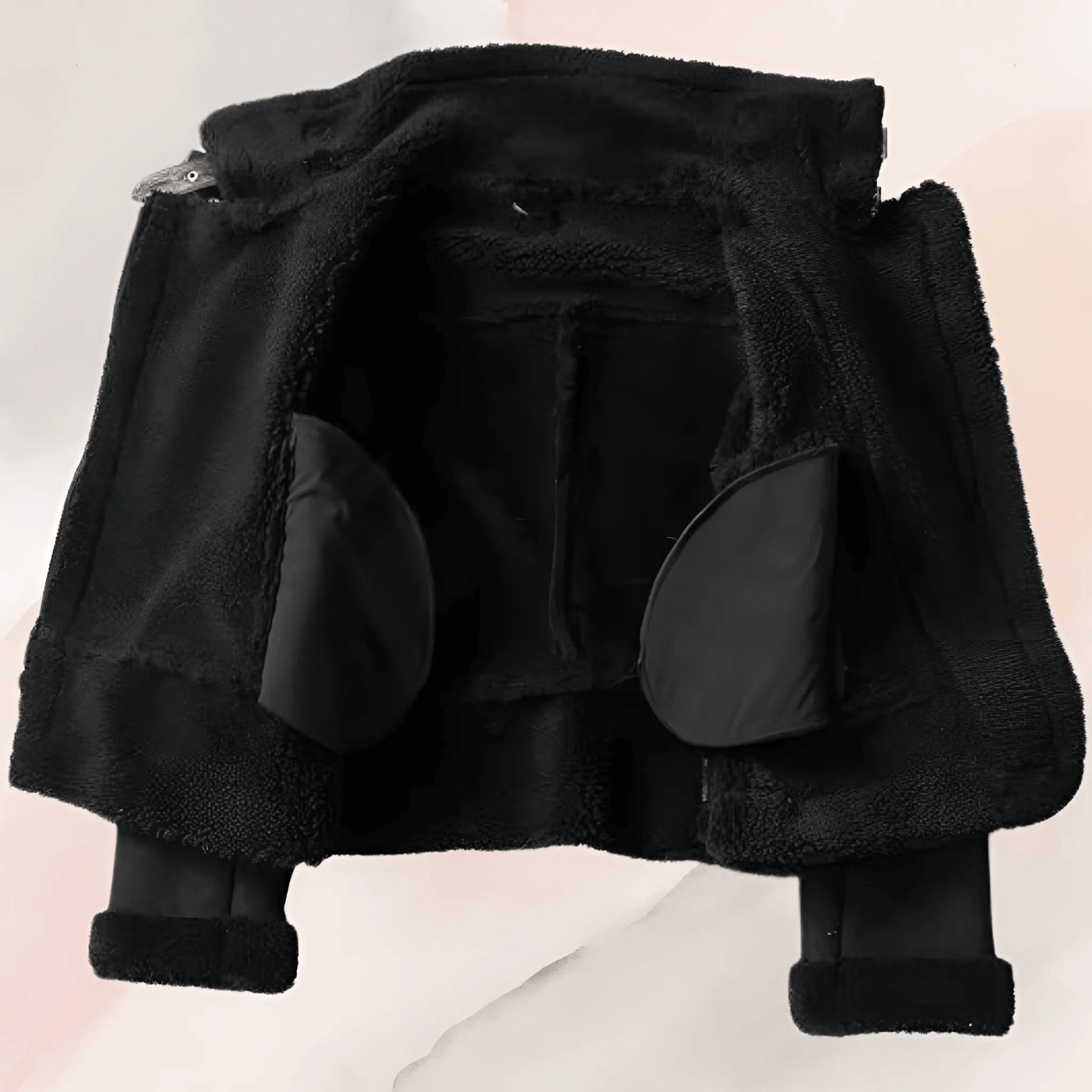 Palmer - veste rétro garnie de fourrure