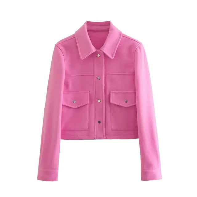 Amy - veste d'été avec col rabattu