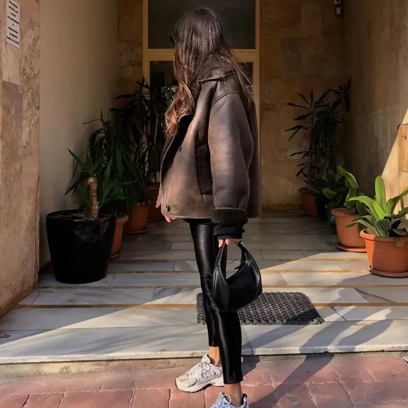 Emma - Manteau d'hiver en peluche