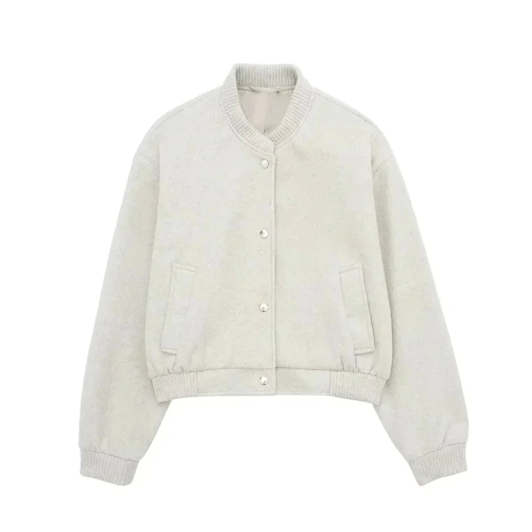 Harley - Blouson bombardier en maille douce