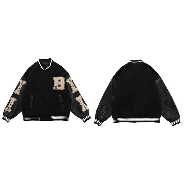 Gracie - Veste bombardier Varsity Streetwear
