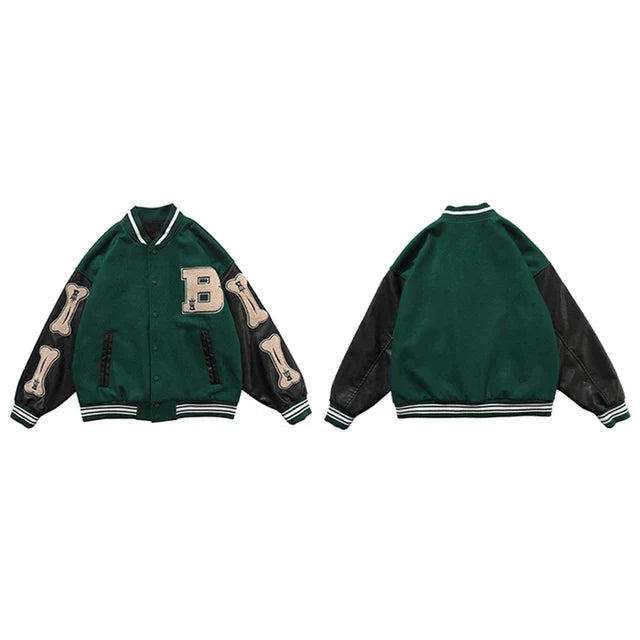 Gracie - Veste bombardier Varsity Streetwear
