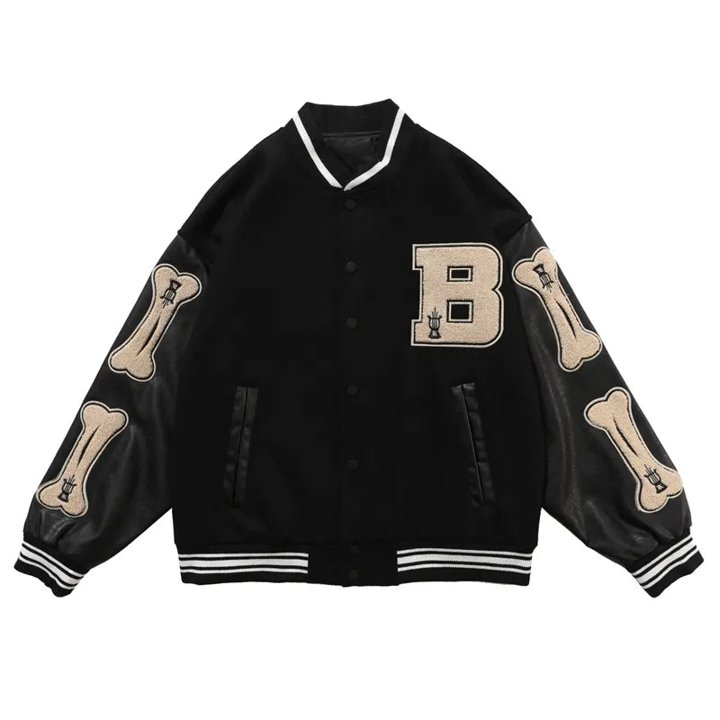 Gracie - Veste bombardier Varsity Streetwear
