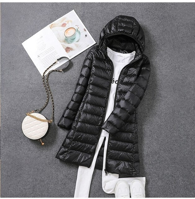 Arianna - manteau d'hiver avec capuche amovible