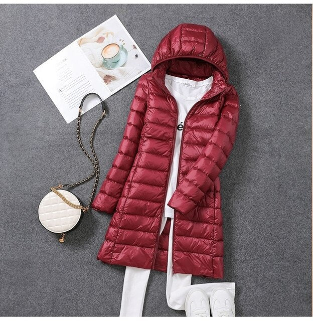 Arianna - manteau d'hiver avec capuche amovible