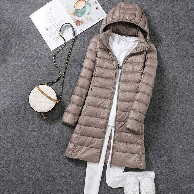 Arianna - manteau d'hiver avec capuche amovible
