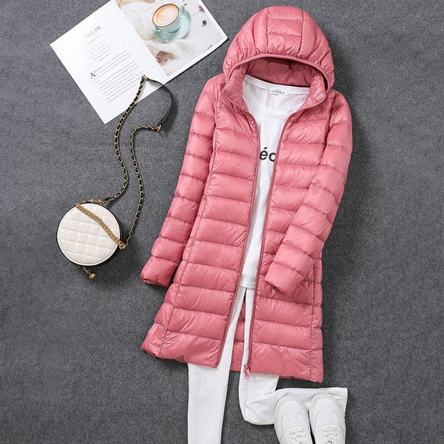 Arianna - manteau d'hiver avec capuche amovible