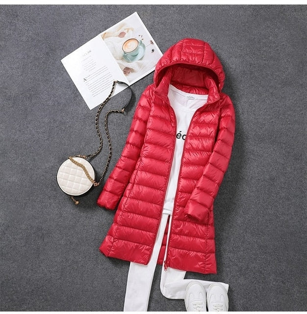 Arianna - manteau d'hiver avec capuche amovible