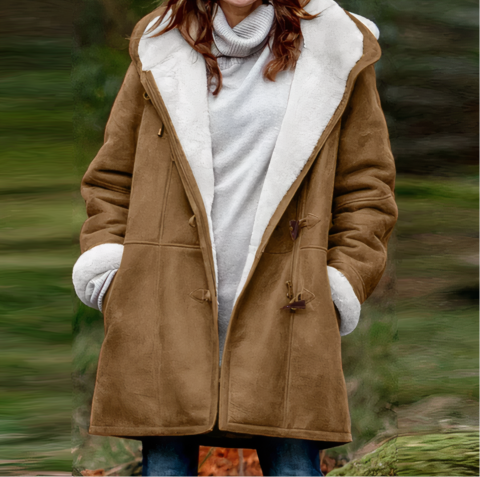 Amara – Manteau d'hiver en velours