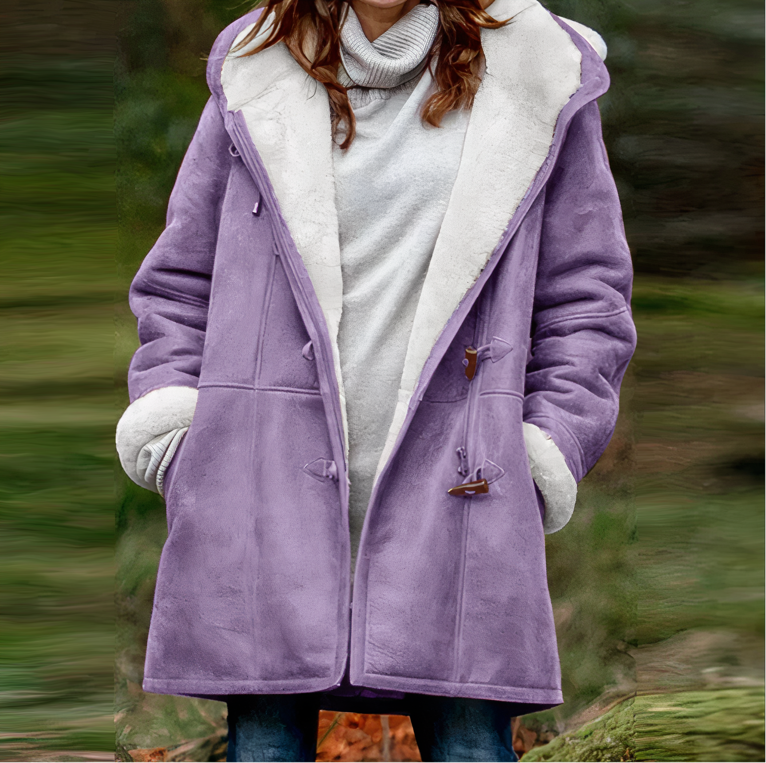 Amara – Manteau d'hiver en velours
