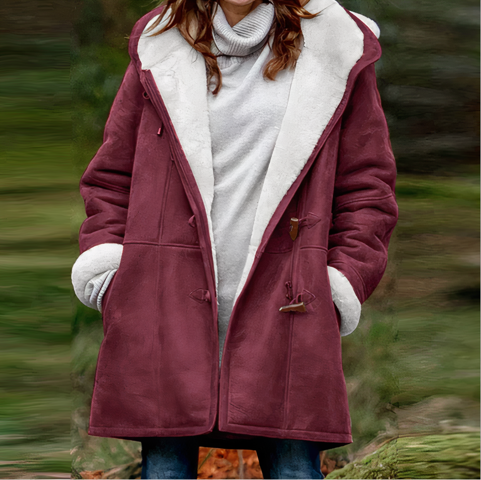 Amara – Manteau d'hiver en velours
