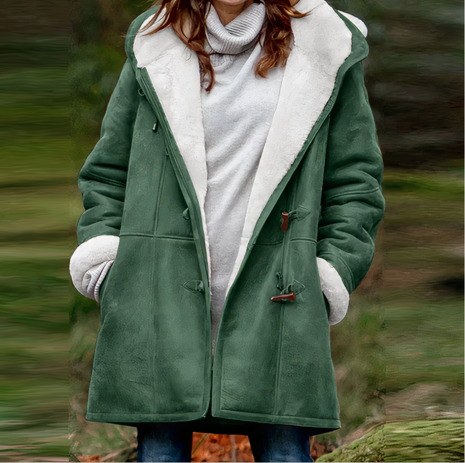 Amara – Manteau d'hiver en velours